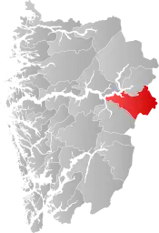 Lærdal within Vestland