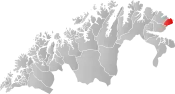 Vardø within Troms og Finnmark