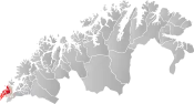 Kvæfjord within Troms og Finnmark