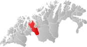 Nordreisa within Troms og Finnmark