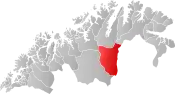 Karasjok within Troms og Finnmark