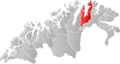 Lebesby within Troms og Finnmark