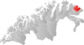 Båtsfjord within Troms og Finnmark