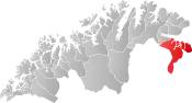 Sør-Varanger within Troms og Finnmark