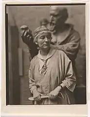 Sculptor Malvina Hoffman (1928)
