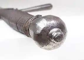 Executioner's sword from 1618.