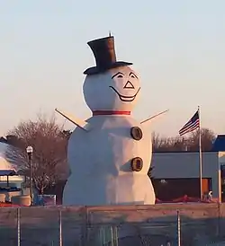 The North Saint Paul Snowman