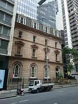 NSW Club House building; Sydney. Completed 1884.