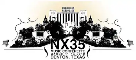 NX35 Music Conferette 2010 Banner with Logo