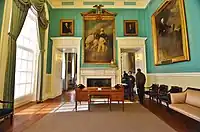 Washington's writing desk in the Governor's room at New York City Hall