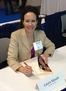 Laura Morelli at the New York Times Travel Show 2015