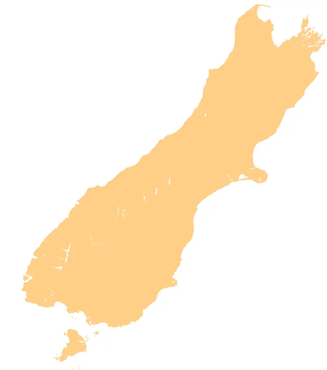 Barn River is located in South Island