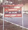 NZAOD Headquarters Sign Circa 1976
