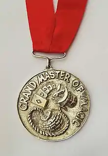Grand Master of Magic medallion