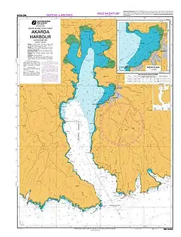 Nautical chart "NZ 6324 Akaroa Harbour"