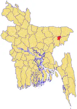 Location of Nabiganj