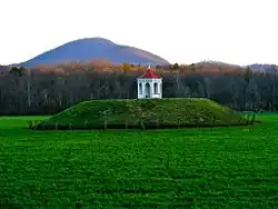 Nacoochee Indian Mound occupied from 1350 to 1600