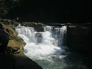 The Nafa-khum falls, Bandarban Chittagong