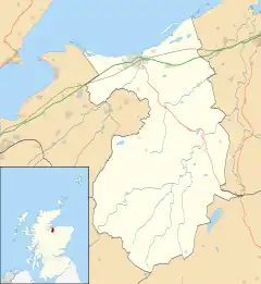 Culcharry is located in Nairn