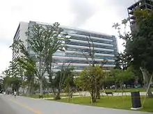 Company headquarters building