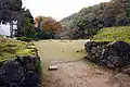 Stone wall of Nakanogoten gate