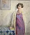 Portrait: Standing Woman (1927) by Namık Ismail (1890 - 1935)