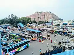 Namakkal Bus stand and fort