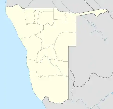 OND is located in Namibia