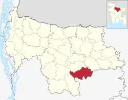 Location of Nandail