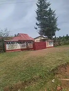 Nandi Primary School in Kapsabet