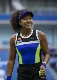 Tennis player Naomi Osaka pictured during a match.