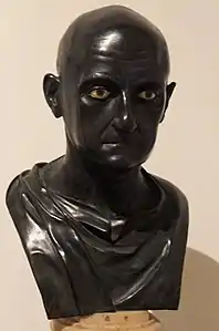 Possibly Scipio Africanus or a priest of Isis, from the tablinum