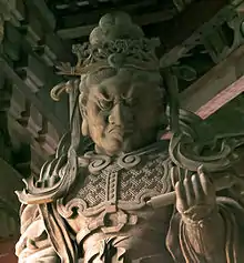 Image 37Guardian in Tōdai-ji, Nara (from Culture of Japan)