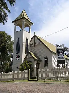 The Uniting Church at Narooma; completed in 1914.