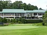 View of Clubhouse from the course