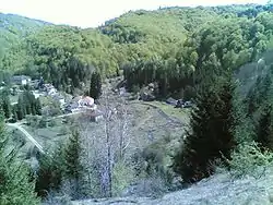 A view of the village.