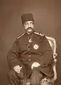 King Naser al-Din Shah Qajar.