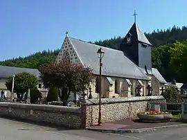 The church in Nassandres