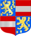 Arms of Engelbrecht II and Henry III of Nassau-Breda.