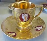 Cup And Saucer, 1810-1815