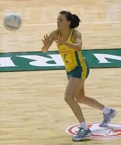 Natalie von Bertouch captained Australia to the gold medal at the 2011 World Netball Championships