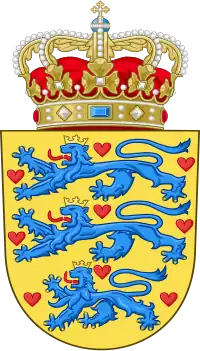 Coat of arms of Denmark (12th century)