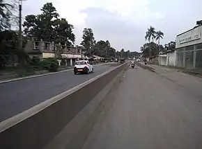 National Highway 12 (Old NH 34) at Barasat, North 24 Parganas, 2020-10-12.jpg