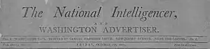 National Intelligencer and Washington Advertiser, 1800–1810