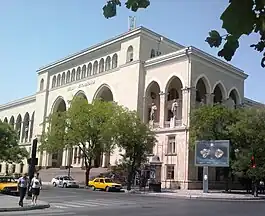 State Public Library named after M.F.Akhundov (1960). Designed by Mikayil Huseynov