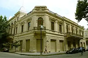 Building of National Museum of History of Azerbaijan. Built by Józef Gosławski