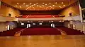 Hall of National Theatre of Yangon seen from stage.