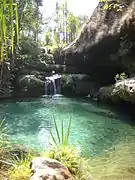 Waterfall and Piscine Naturelle