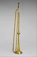 Natural trumpet, 1790 A.D.