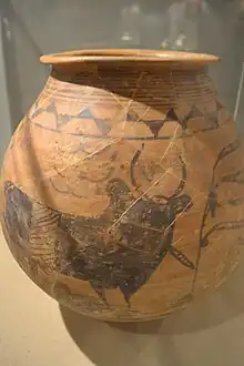 Jar found in Naushahro, 2700-1800 BC.